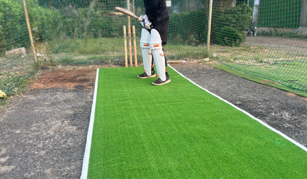 Synthetic Cricket Pitch in Bengaluru